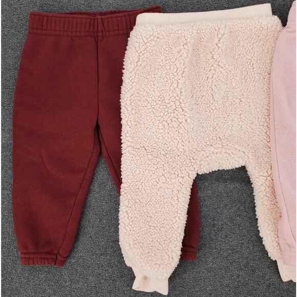 Gerber/Garanimals Bundle of 4 Baby Girl Winter Pants Size‎ 12 Months Pre-Owned - Picture 4 of 6